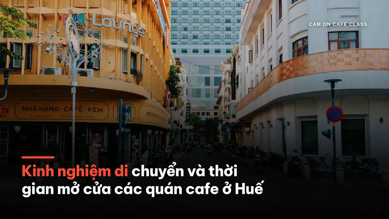 Phương tiện di chuyển đến các quán cafe ở Huế